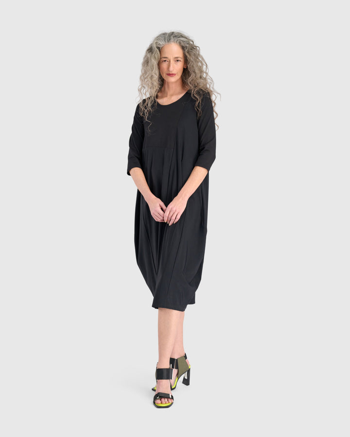 Tekbika Trek Dress, Black