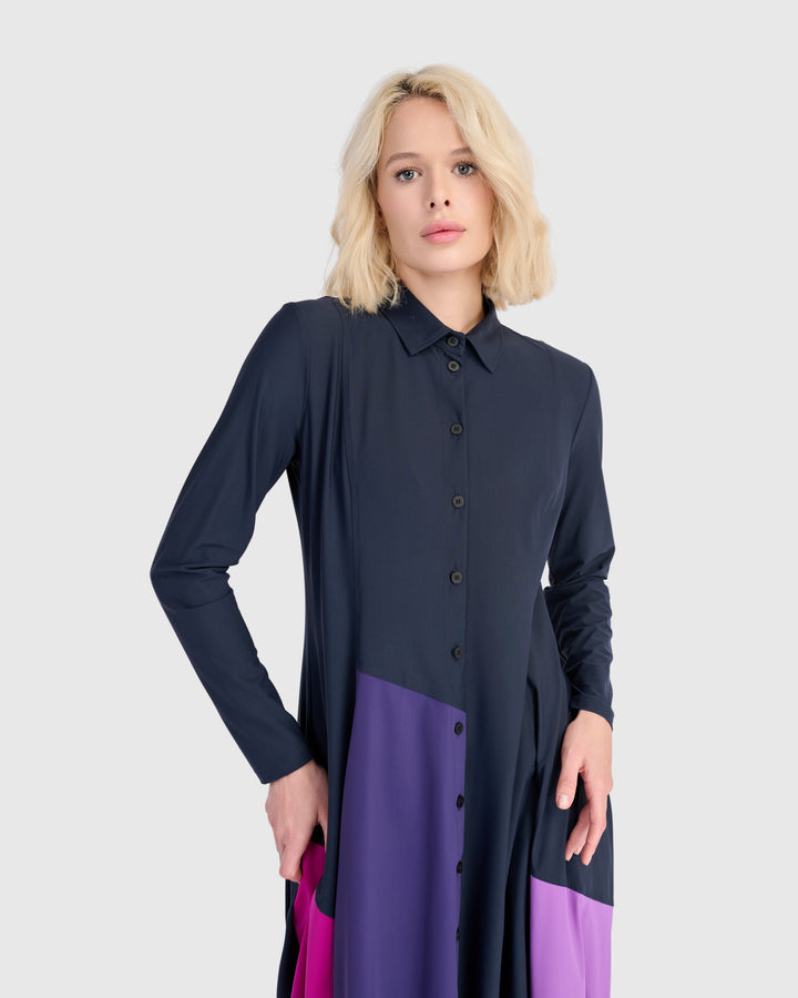Tekbika Colorblock Barbie Dress, Mix