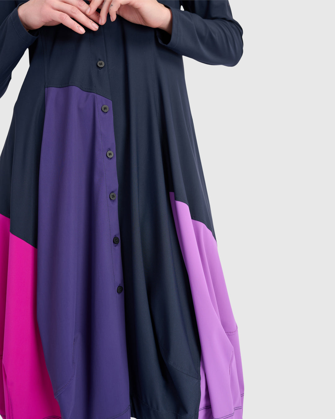 Tekbika Colorblock Barbie Dress, Mix