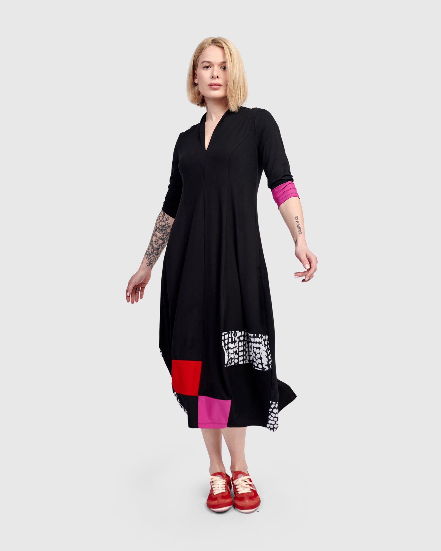 Tekbika Daisy Cocoon Dress, Mix – Alembika U.S.