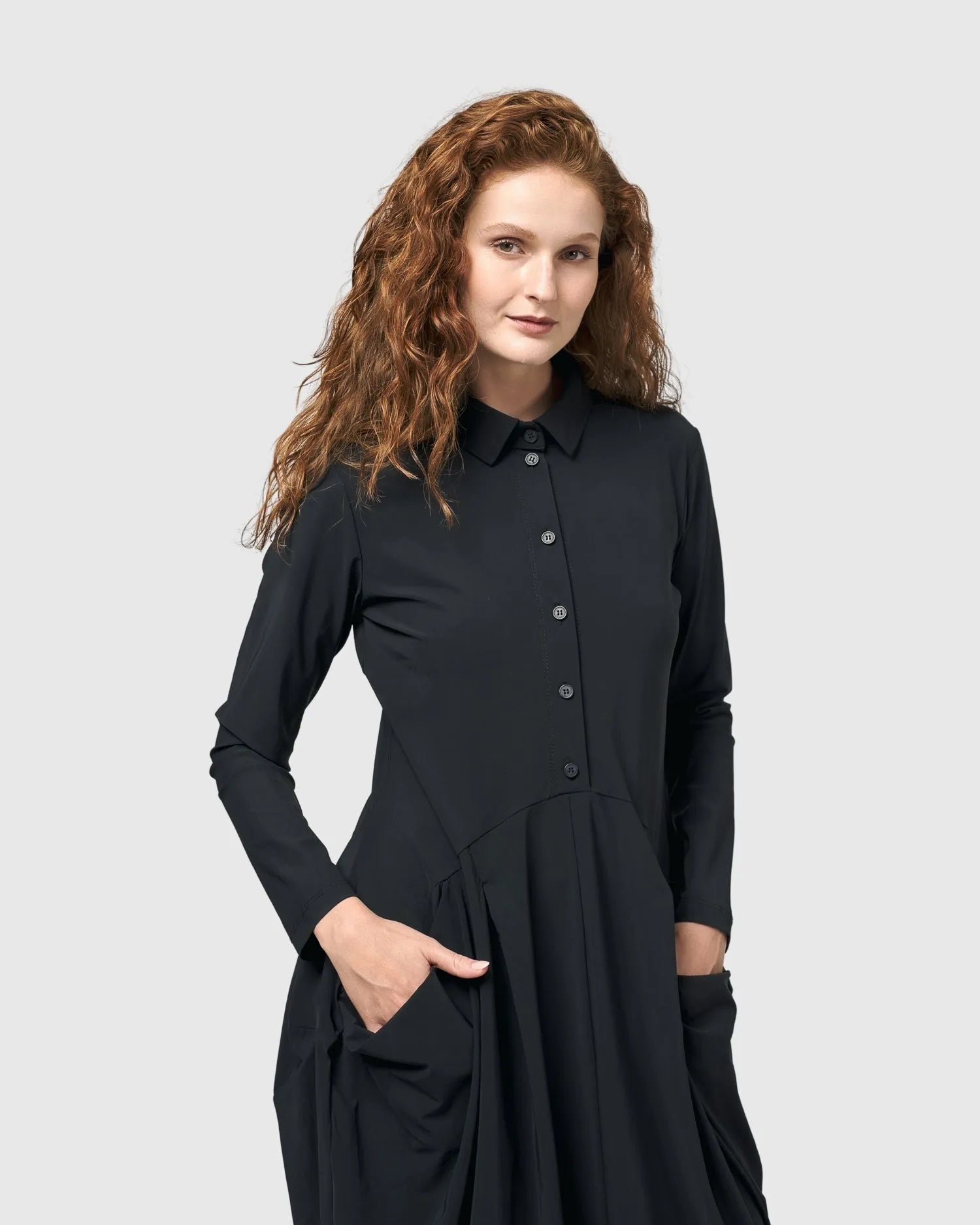 Essential Tekbika Signature Pocket Dress, Black