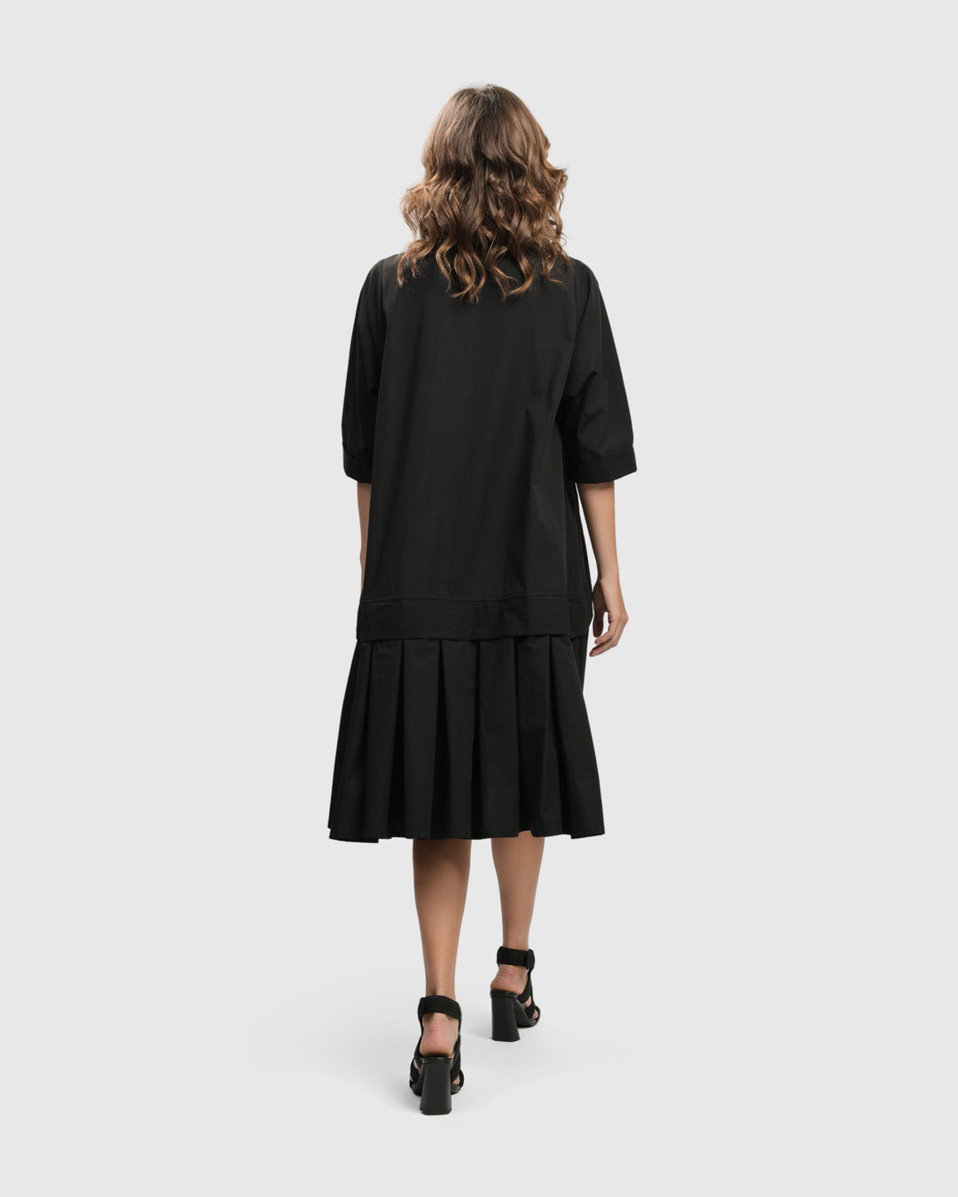 Urban Astor Shirt Dress, Black