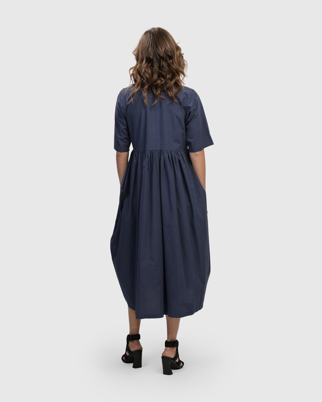 Urban Wonder Relaxed Gown, Navy