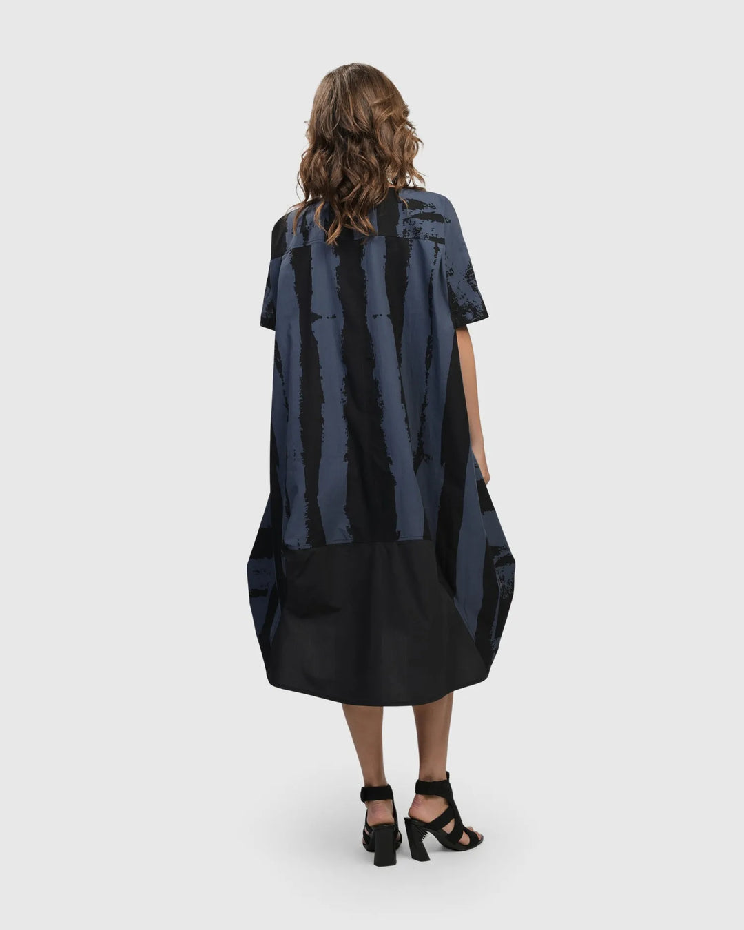 Urban Streets Muumuu Dress, Navy Alembika U.S. Urban Streets Muumuu Dress, Navy Alembika U.S.