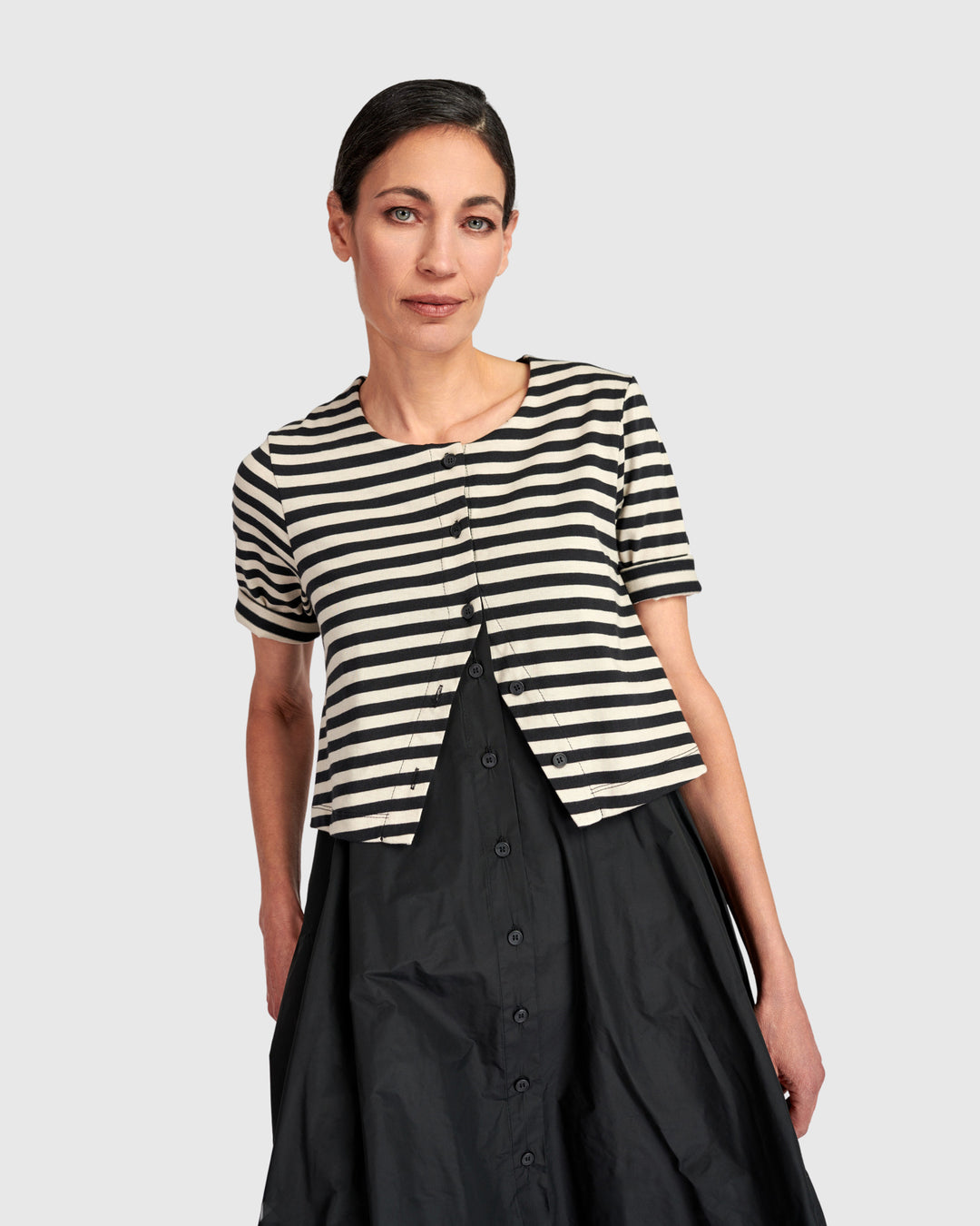 Urban Tiebreaker Dress, Stripes