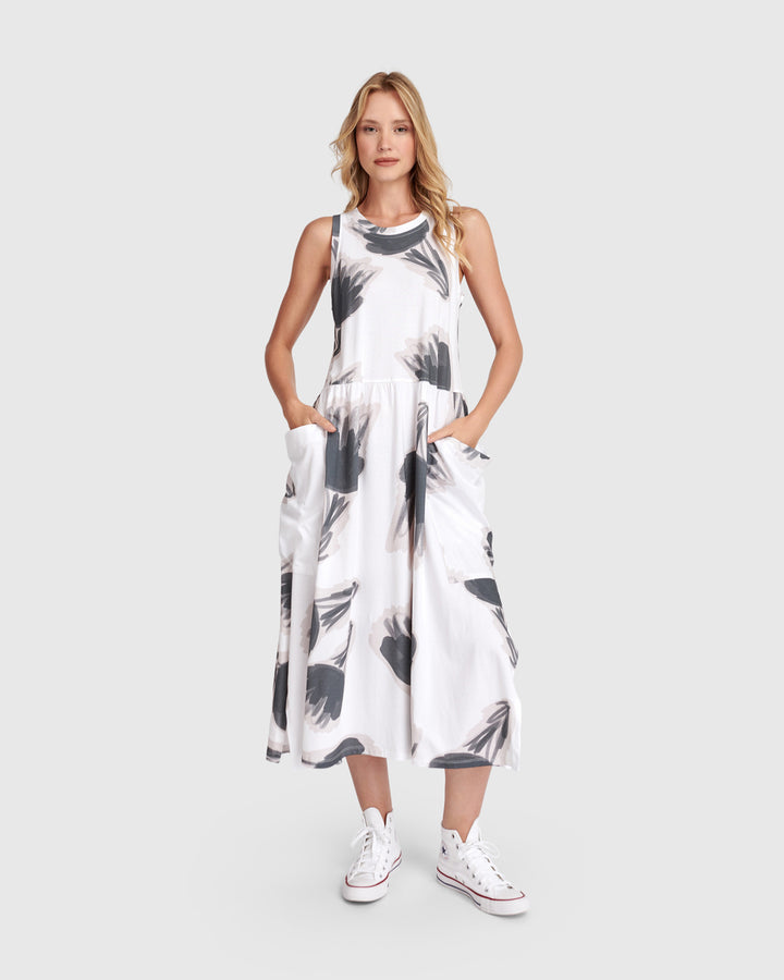 Urban Unwind Pockets Dress, Cloud