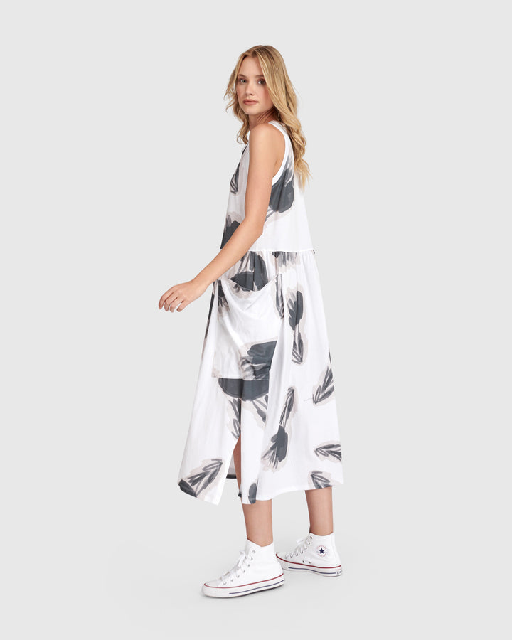 Urban Unwind Pockets Dress, Cloud