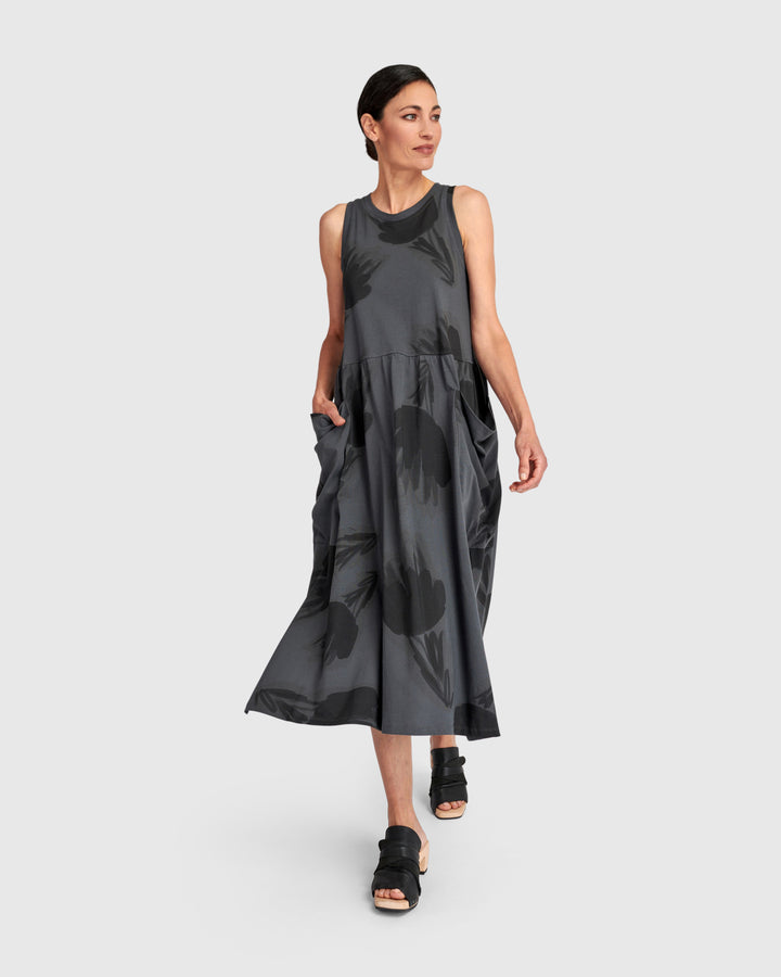 Urban Unwind Pockets Dress, Fog
