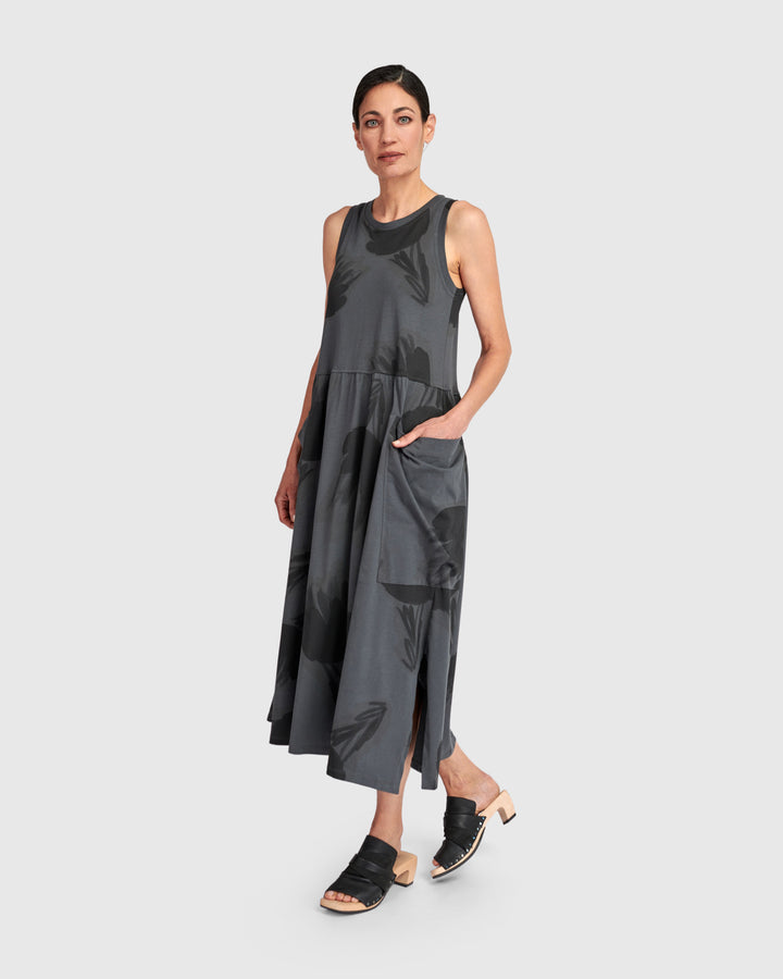 Urban Unwind Pockets Dress, Fog