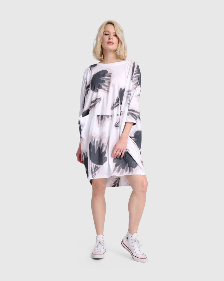 Urban Off-Duty Tunic Dress, Cloud
