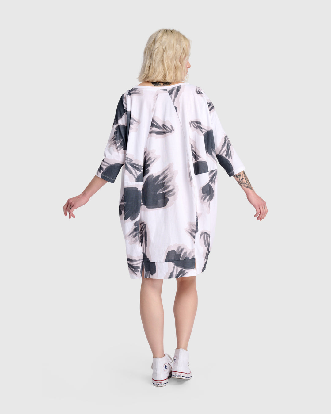 Urban Off-Duty Tunic Dress, Cloud