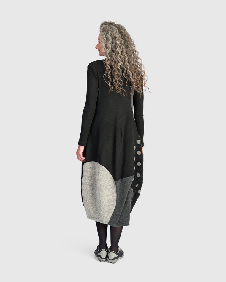 Urban Bonnie Cocoon Dress, Storm Mix