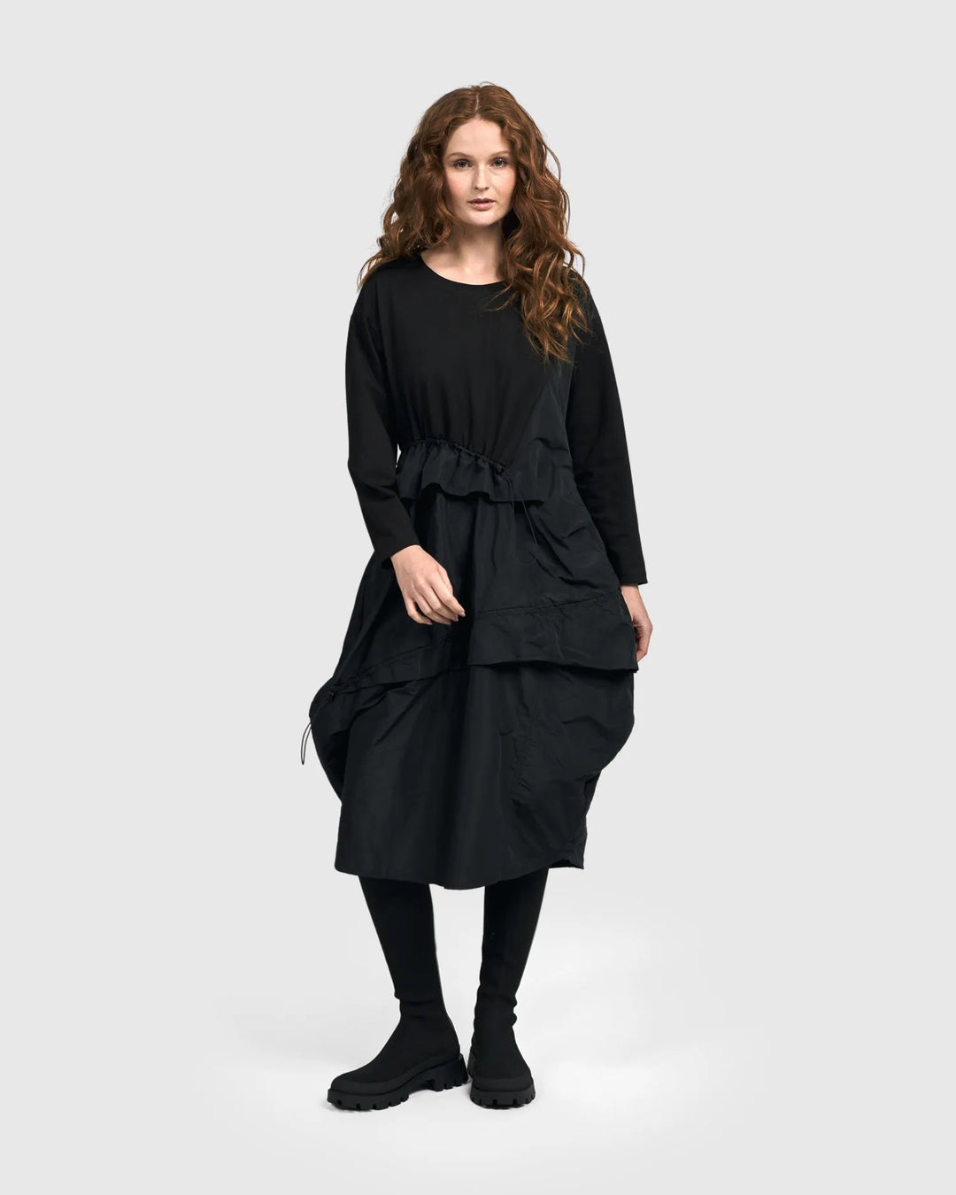 Urban Alpha Cargo Dress, Black