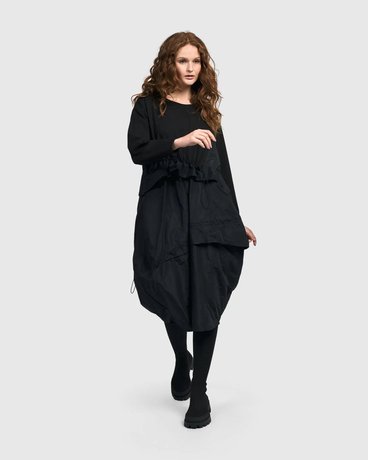 Urban Alpha Cargo Dress, Black