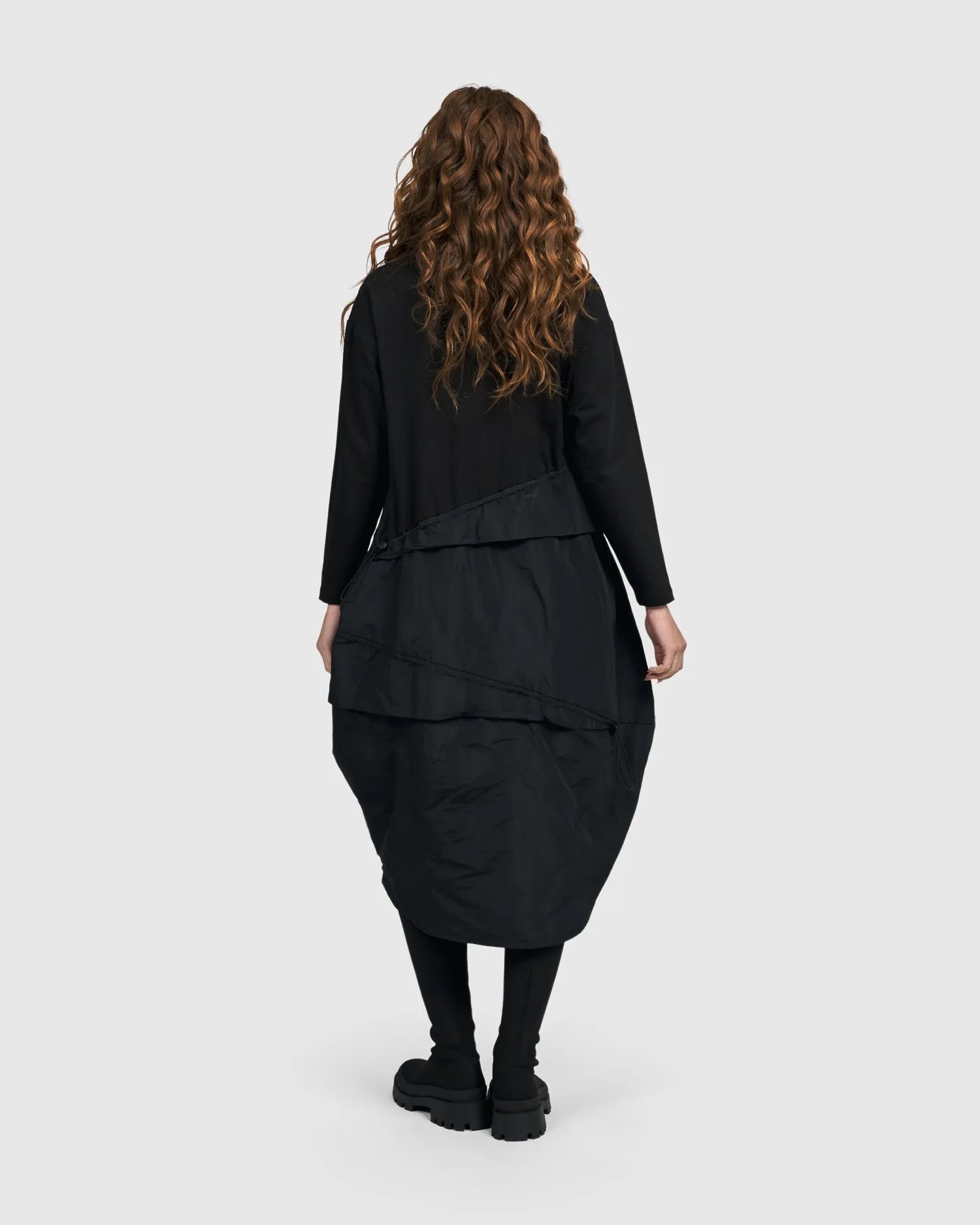 Urban Alpha Cargo Dress, Black – Alembika U.S.