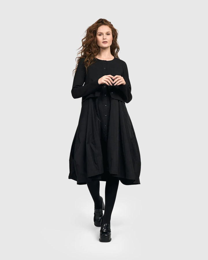 Urban Graphite Dress, Black