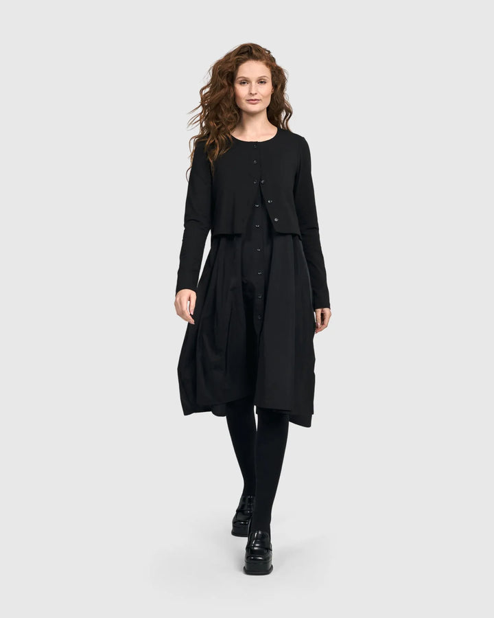 Urban Graphite Dress, Black