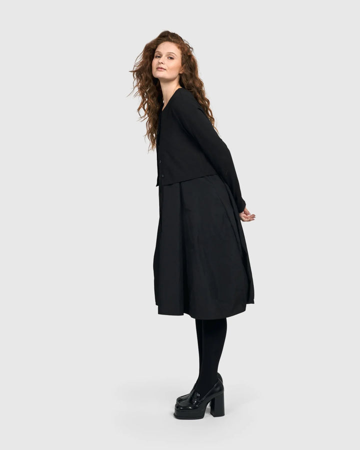 Urban Graphite Dress, Black