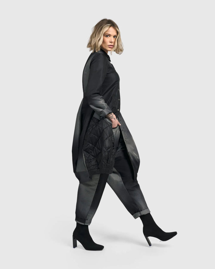 Urban Reflektor Shirt Dress, Storm