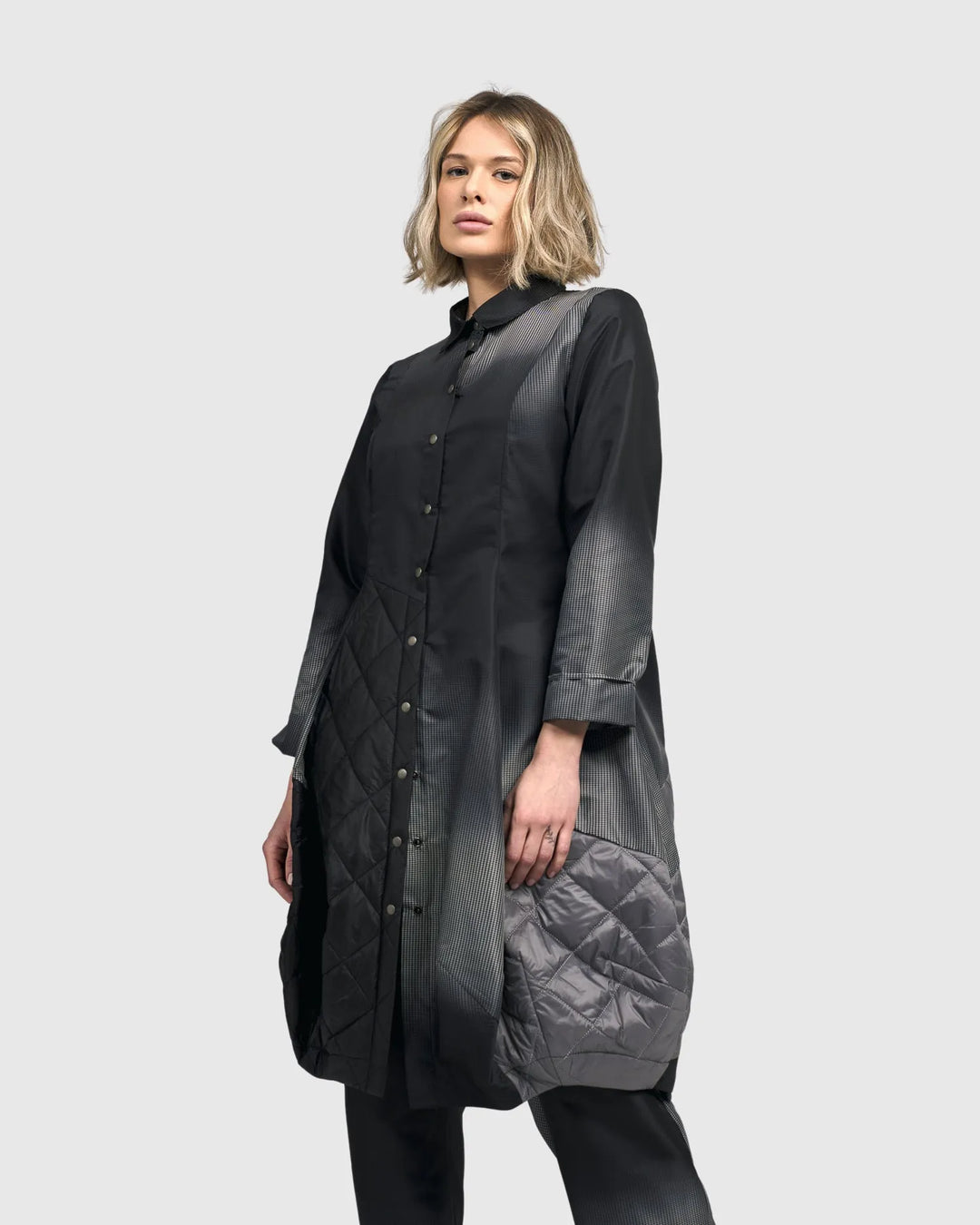 Urban Reflektor Shirt Dress, Storm