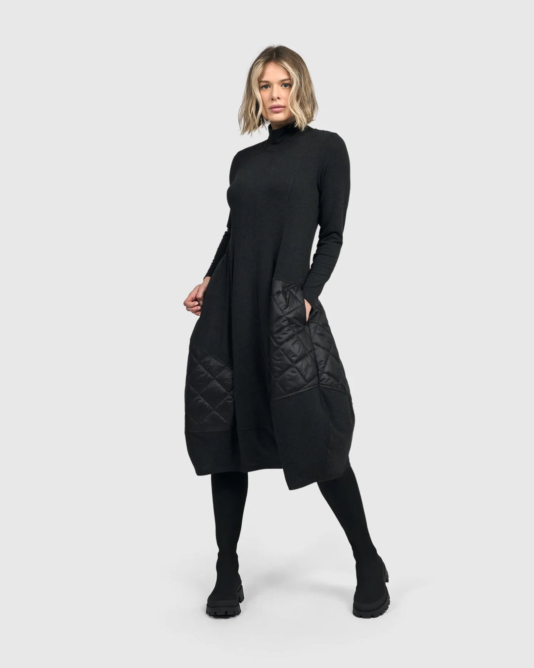 Alembika Urban Lucienne Cocoon Dress, Black Black / 2 (US 8-10) Alembika Urban Lucienne Cocoon Dress, Black Black / 2 (US 8-10)