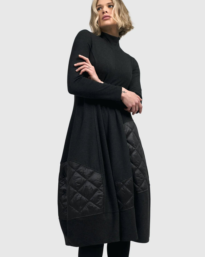 Urban Lucienne Cocoon Dress, Black