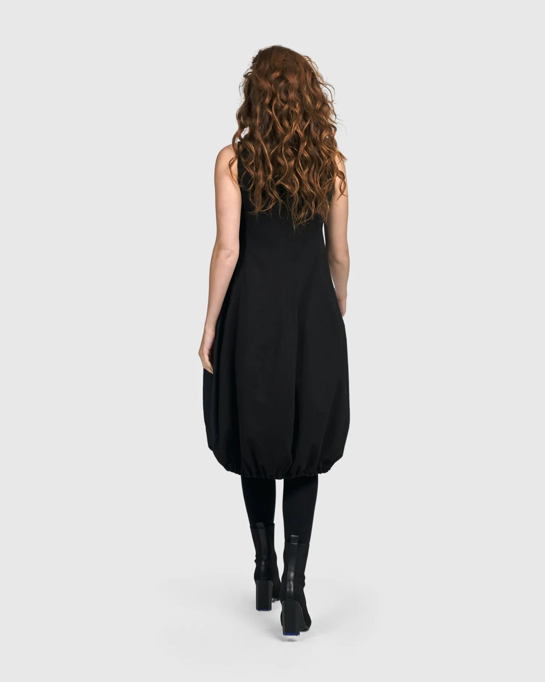 Urban Spectre Sleeveless Dress, Black