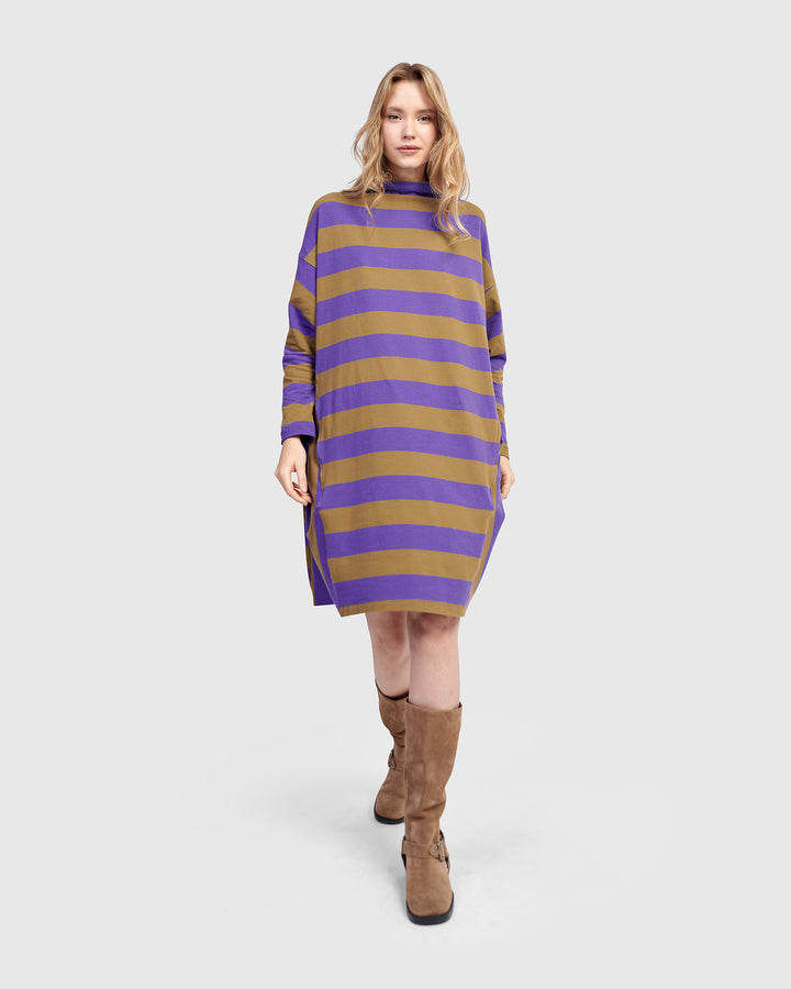 Urban Striker Tee Dress, Purple