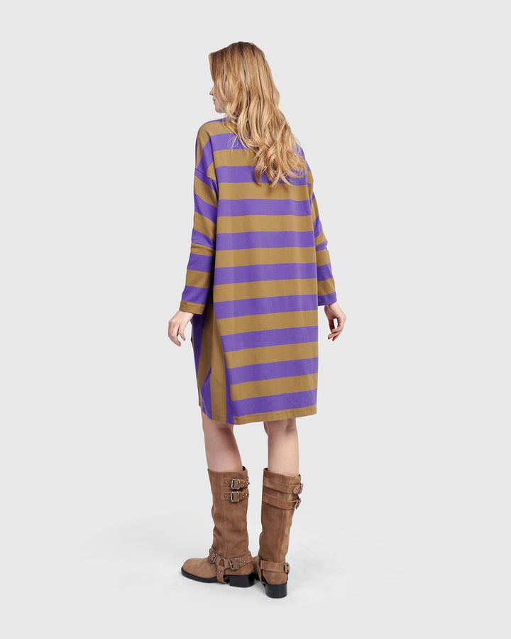 Urban Striker Tee Dress, Purple