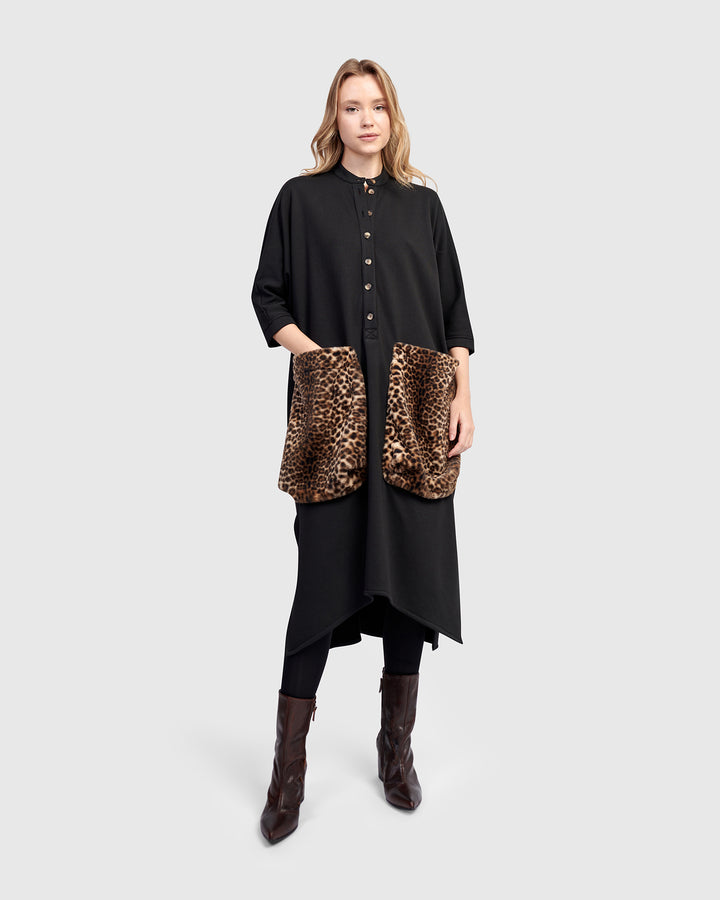 Urban Cub Lounge Dress, Black