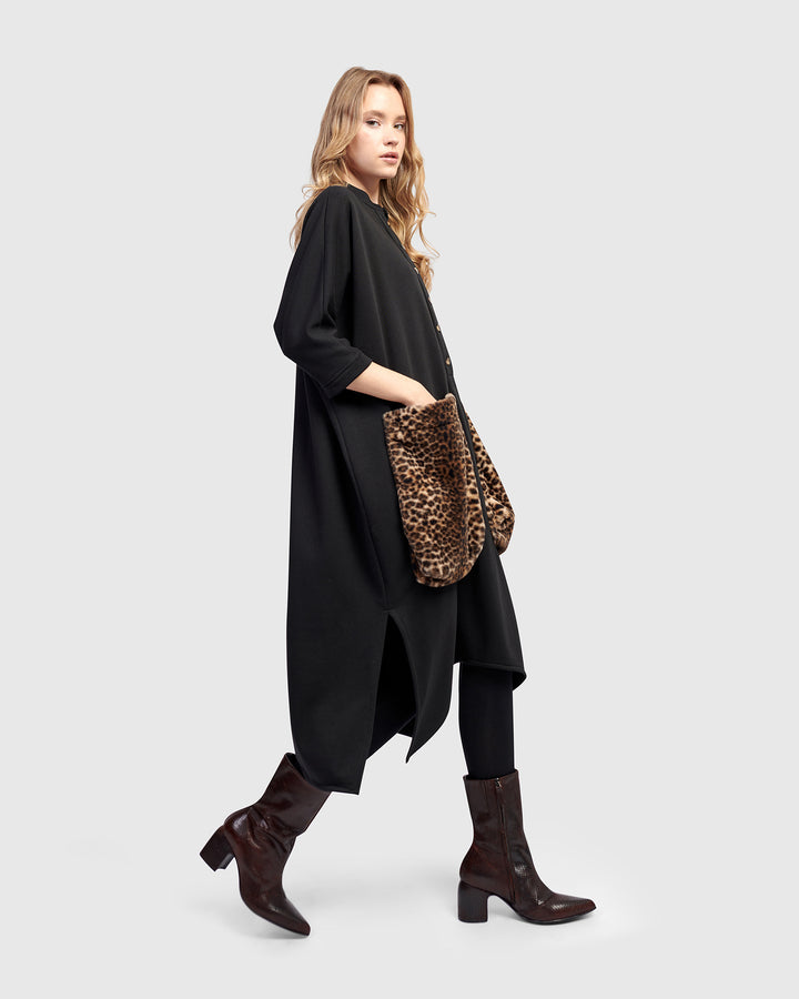 Urban Cub Lounge Dress, Black