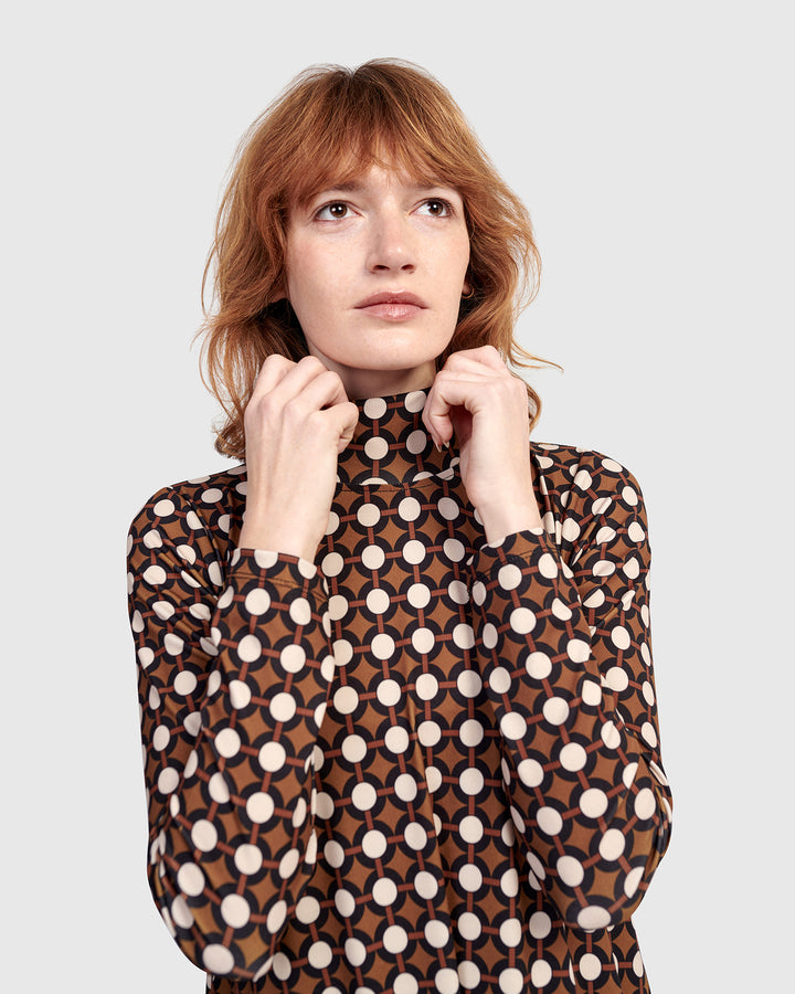 Ziggy A-line Dress, Groove
