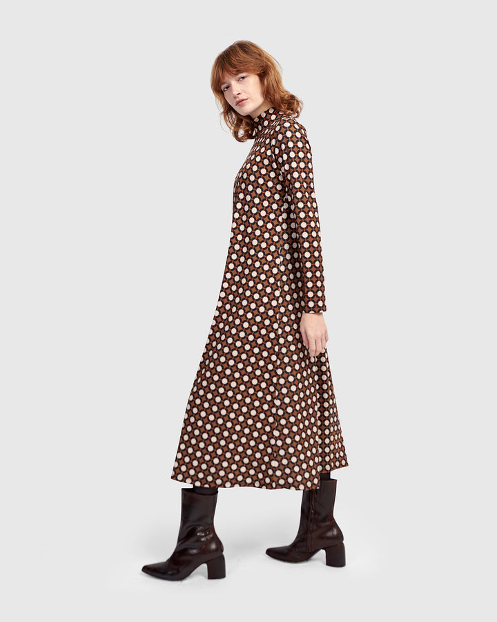Ziggy A-line Dress, Groove