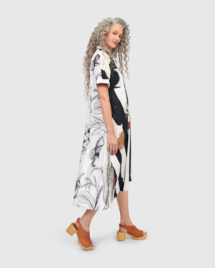 Urban Brixton Shirt Dress, Zebra