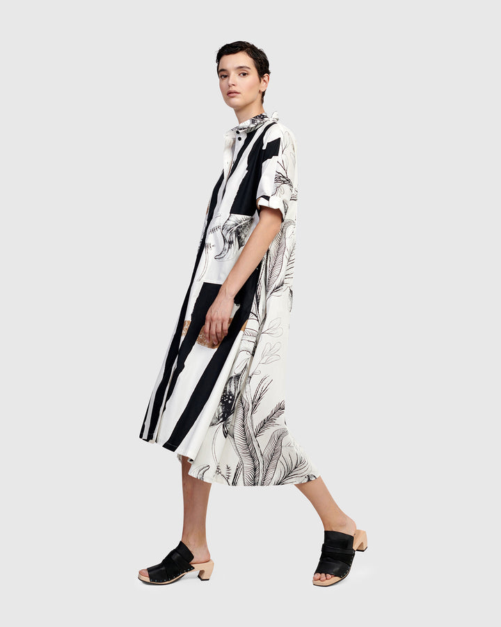 Urban Brixton Shirt Dress, Zebra