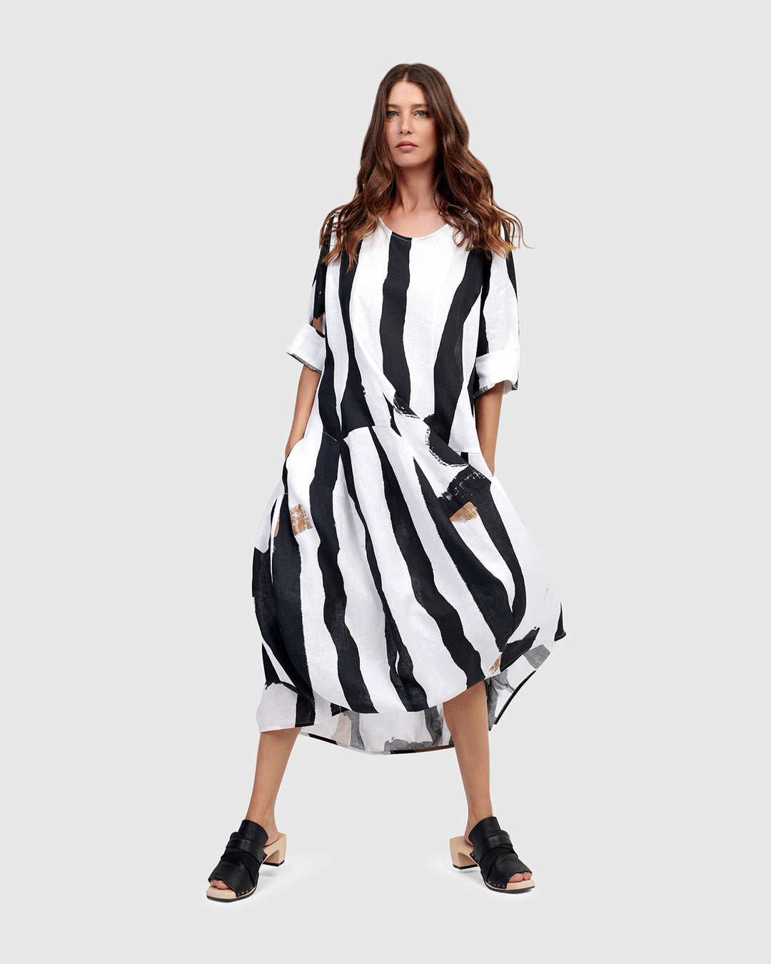 Urban Melbourne Relaxed Dress, Zebra