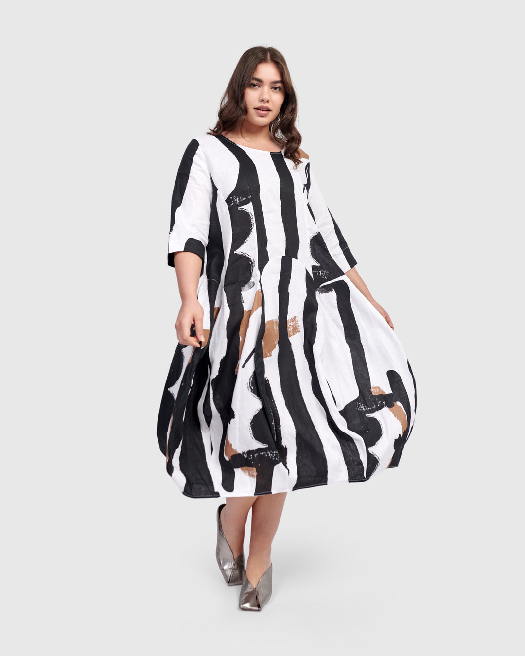 Urban Melbourne Relaxed Dress, Zebra