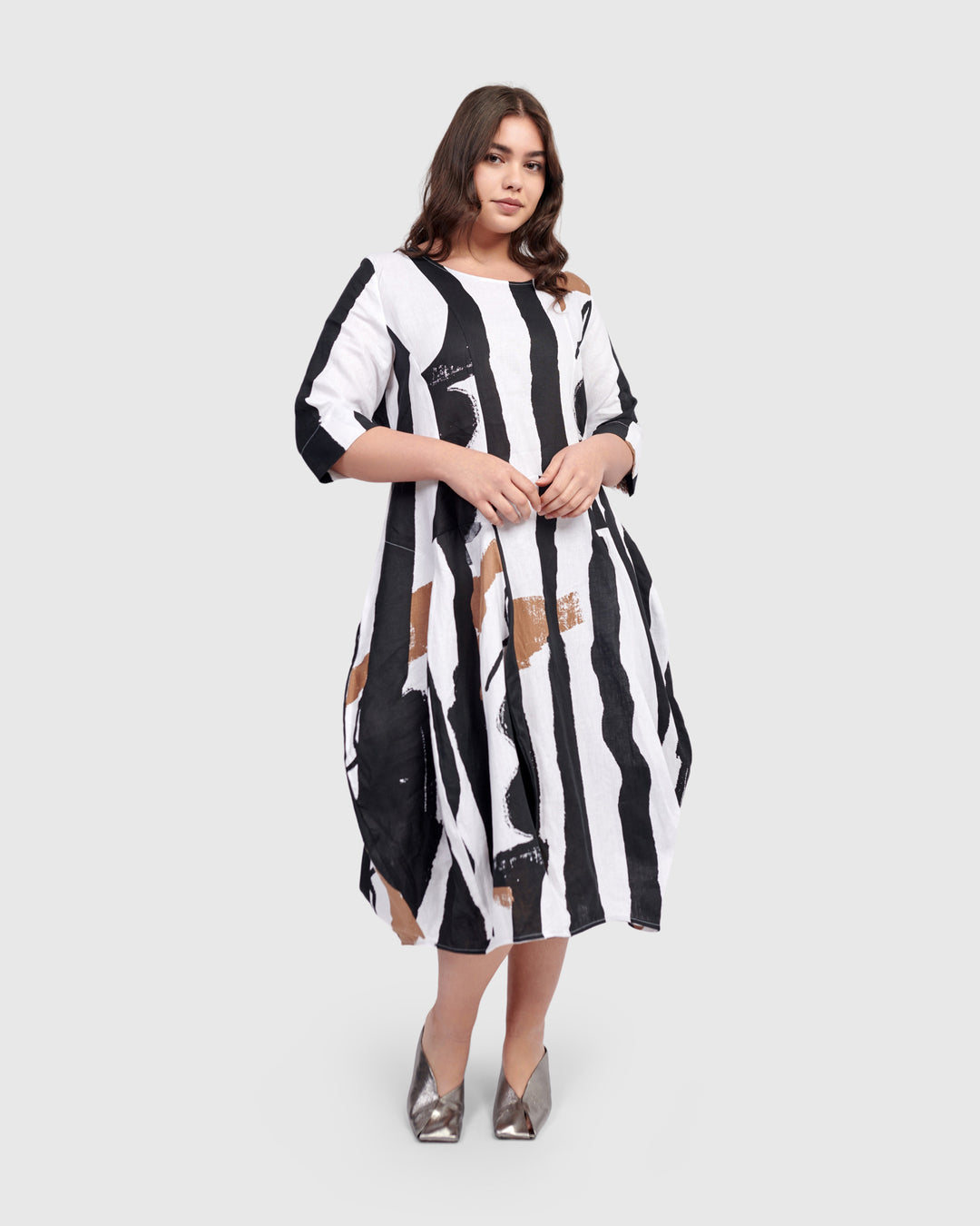 Urban Melbourne Relaxed Dress, Zebra