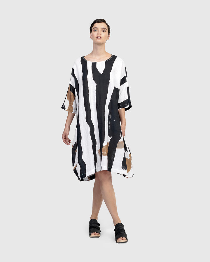 Urban Amsterdam Oversized Dress, Zebra