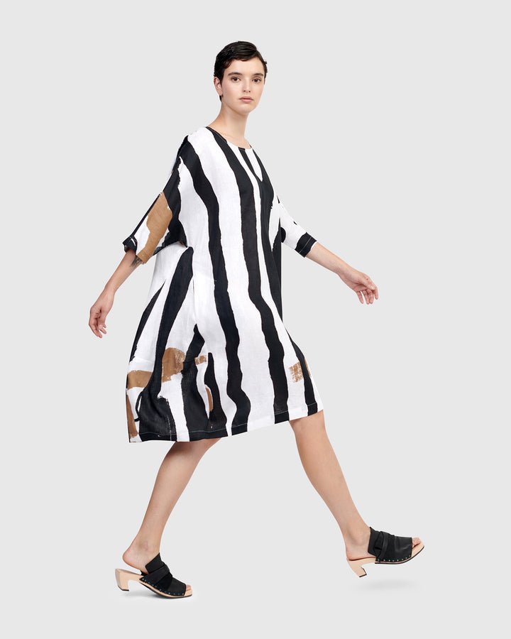 Urban Amsterdam Oversized Dress, Zebra