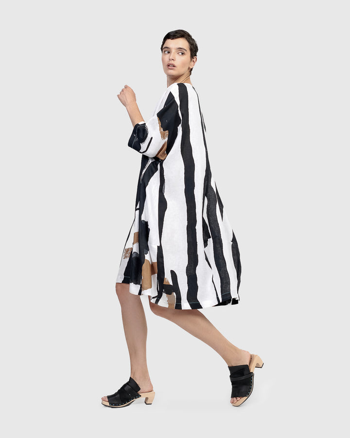 Urban Amsterdam Oversized Dress, Zebra