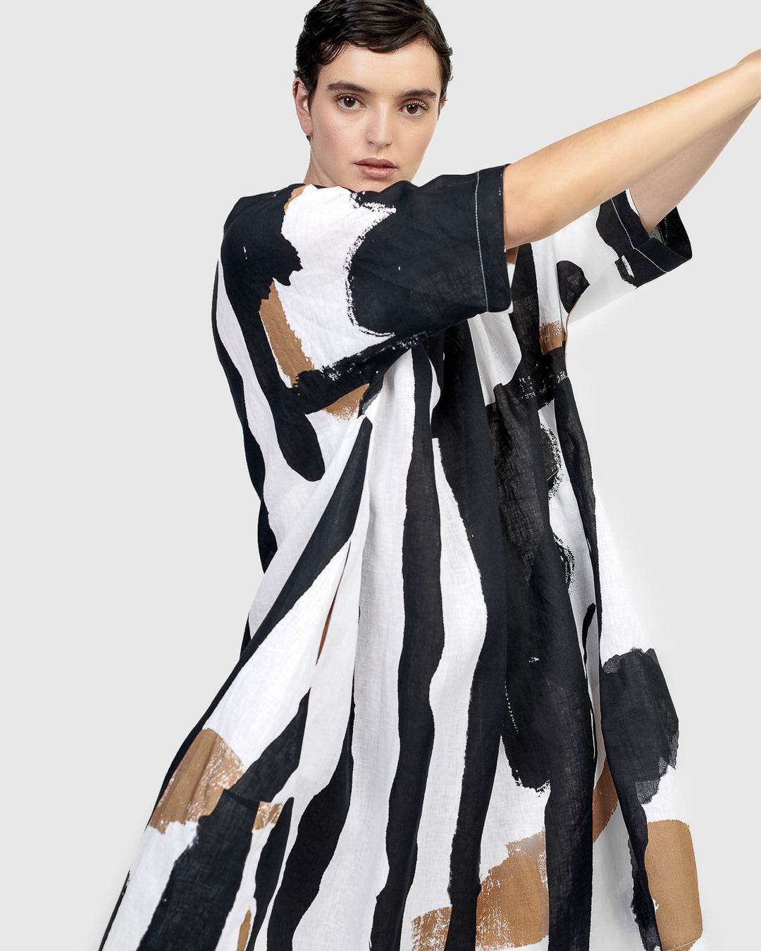 Urban Amsterdam Oversized Dress, Zebra