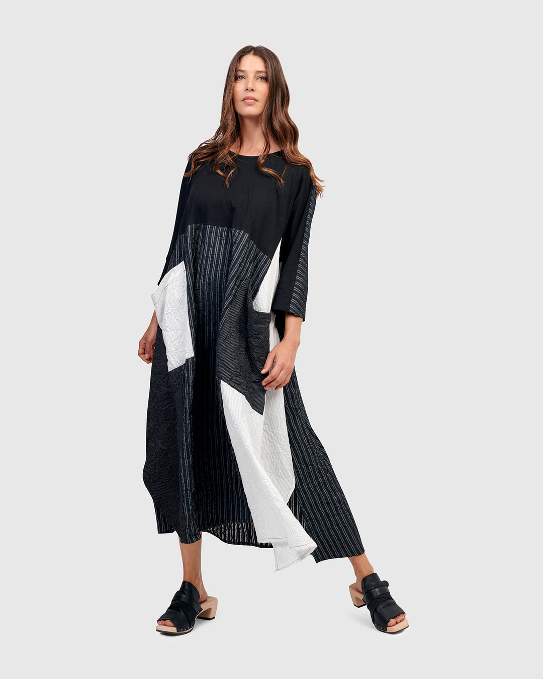 Urban Morocco Midi Dress, Mono