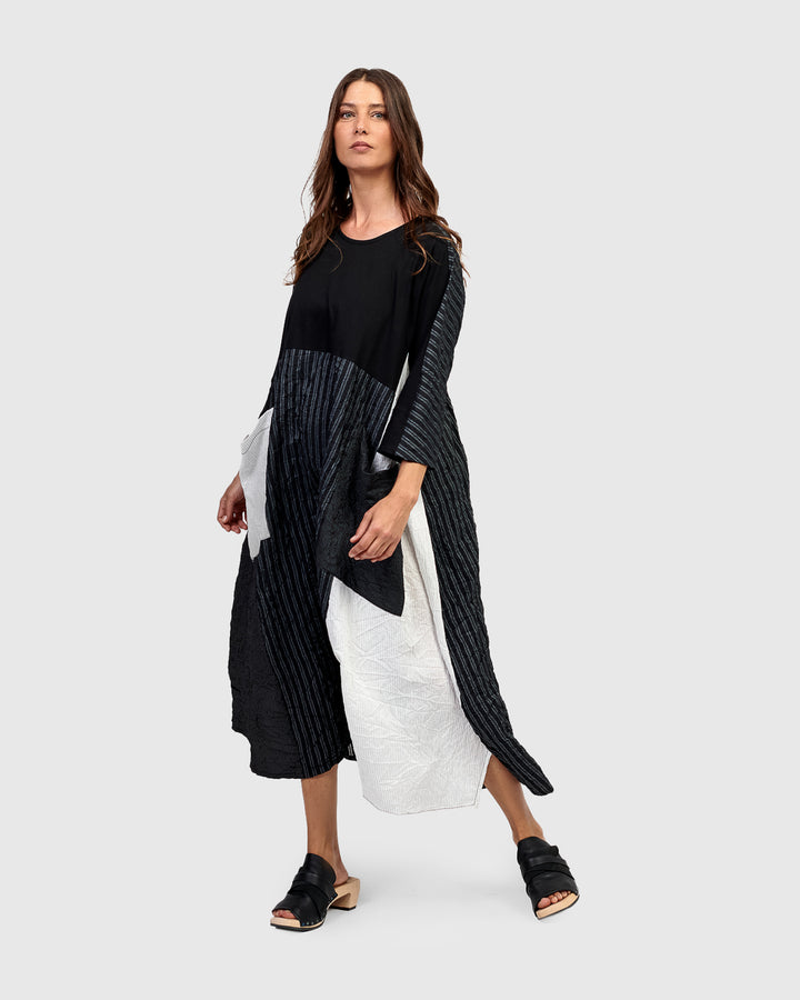 Urban Morocco Midi Dress, Mono