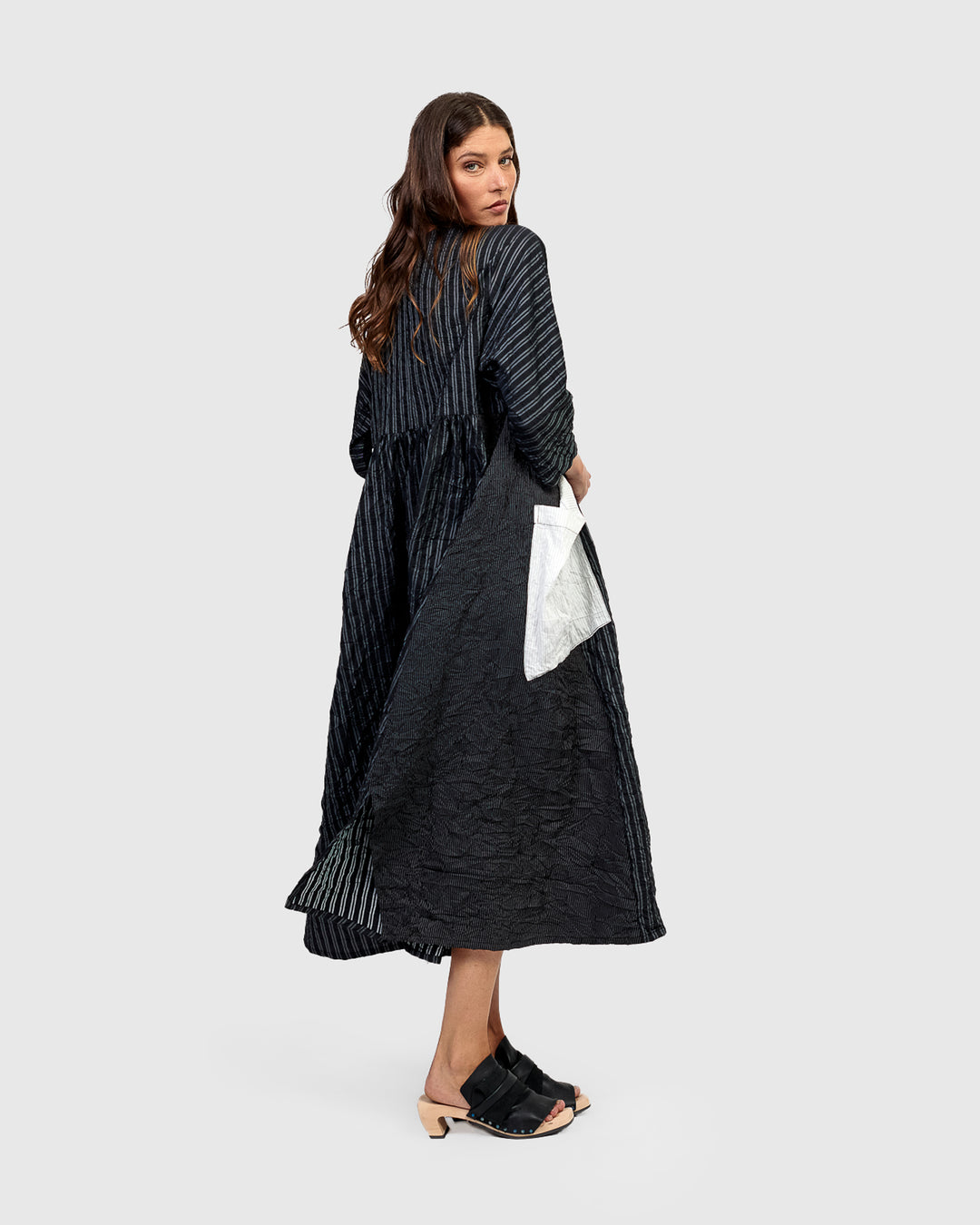 Urban Morocco Midi Dress, Mono