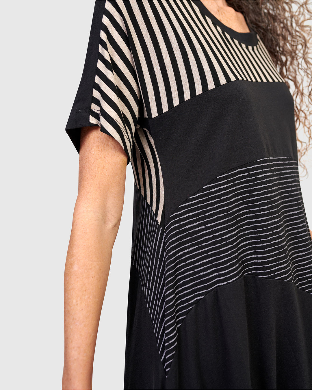 Urban Santa Fe T-Shirt Dress, Stripes