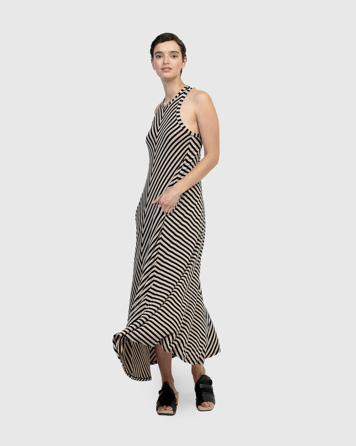 Urban Cleopatra Maxi Dress, Stripes