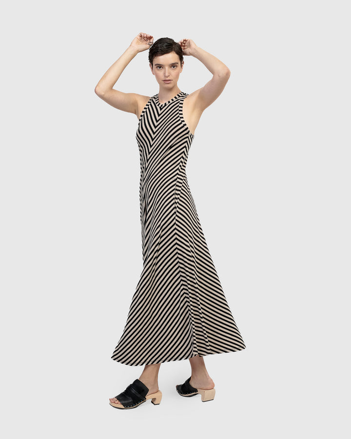 Urban Cleopatra Maxi Dress, Stripes