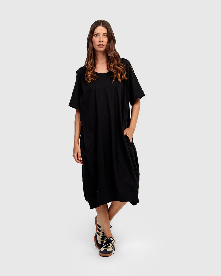 Urban Copenhagen Relaxed Dress, Black