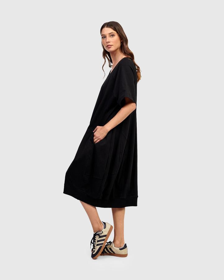 Urban Copenhagen Relaxed Dress, Black